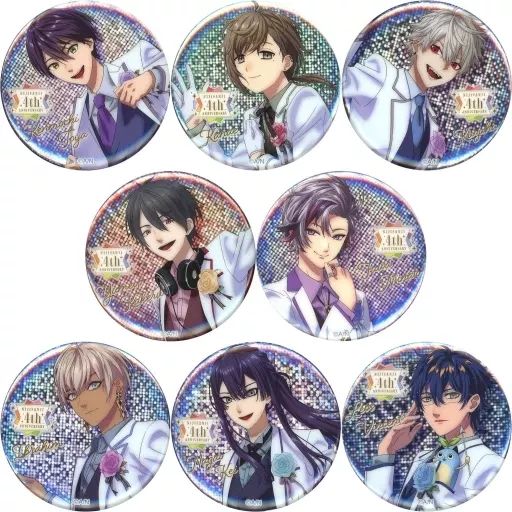 中古】バッジ・ピンズ 全8種セット 「にじさんじ 4th ANNIVERSARY