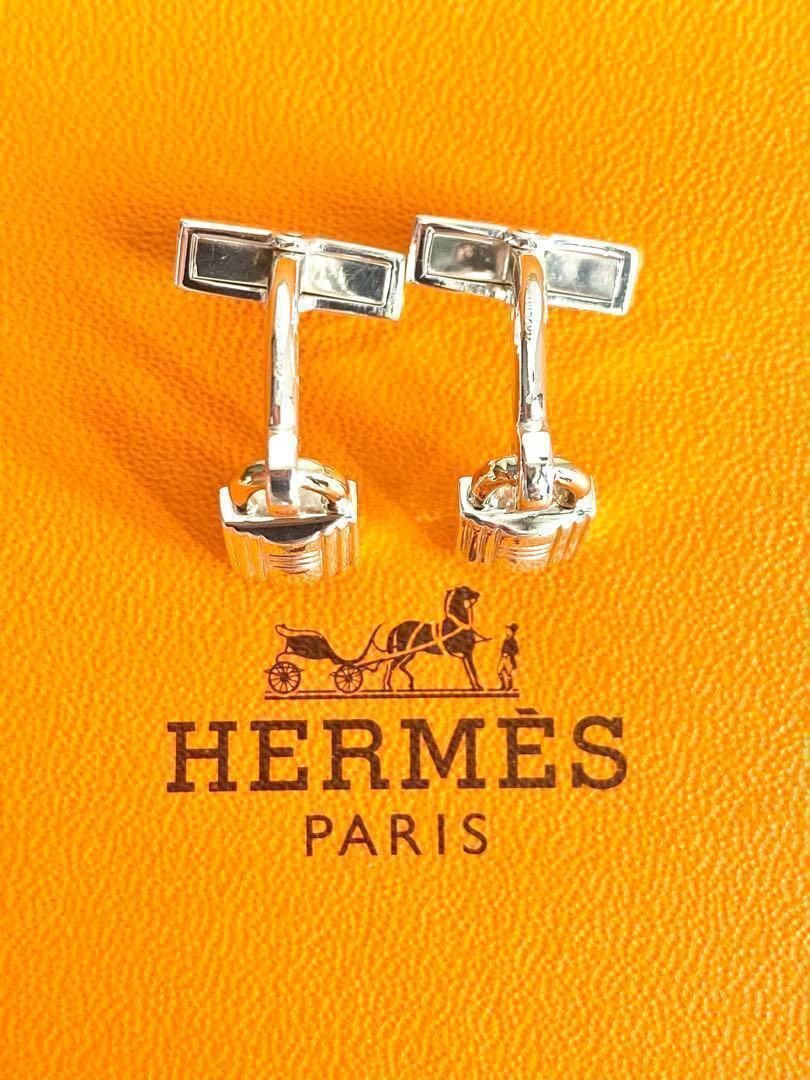 HERMES エルメス ケリー ロック 18金 925シルバー カフリンクス カデナ