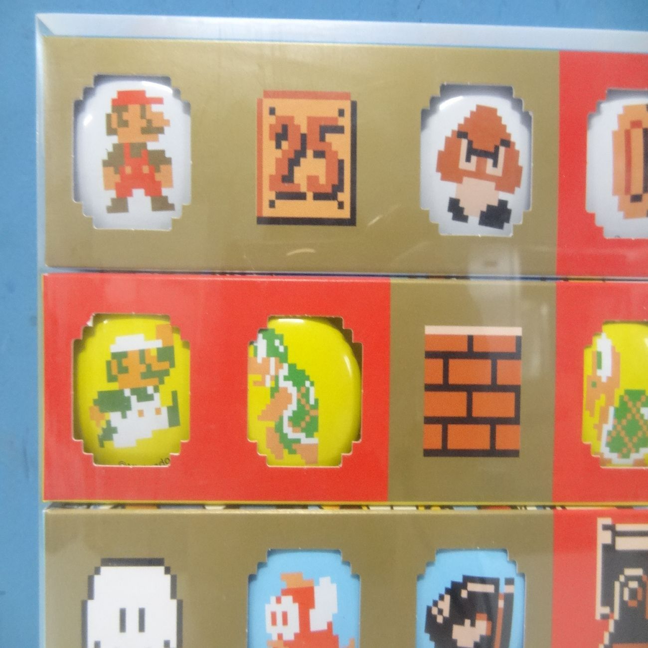 スーパーマリオ 25th オリジナルバッジ 25周年 非売品 未使用 SUPER