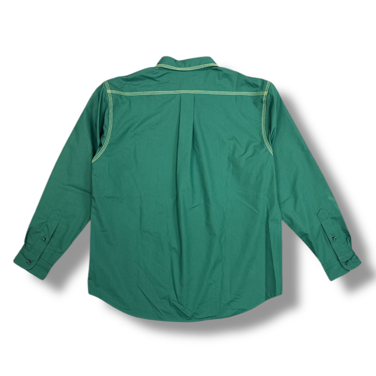 参考上代37400円 未使用品 TTT MSW 24SS Button down shirt ボタン