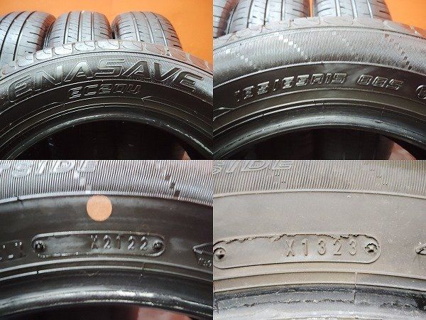 DUNLOP ENASAVE EC204 185/65R15 夏タイヤ 4本 22～23年製 バリ