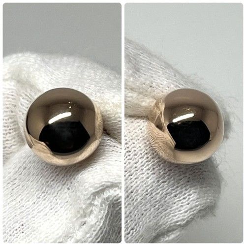 ティファニー Tiffany & Co ピアス ハードウェア ボール K18YG