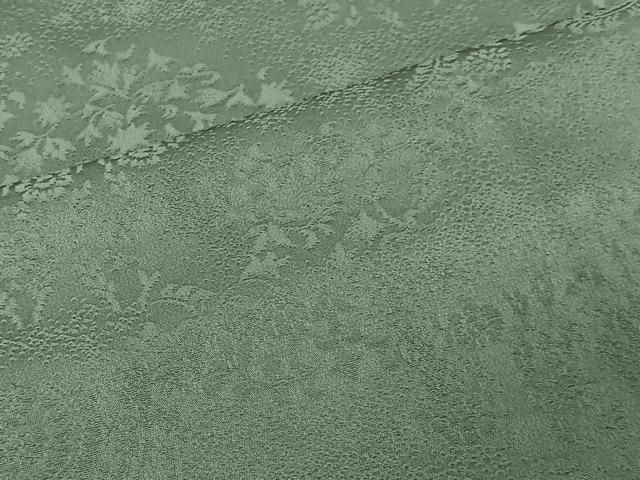 平和屋着物○上質な色無地 舞花吉祥地紋 虹色 正絹 逸品 CAAX5801gh