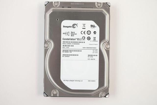 Seagate 星座 ES.2 2 TB 7200 RPM の SATA 6gb/秒 64 MB キャッシュ 3.5 インチ内蔵ベア ドライブ Seagate 星座 ES 2 TB 7200 RPM 6 Gb⁄秒 SAS 64 MB キャッシュ 3.5 インチ
