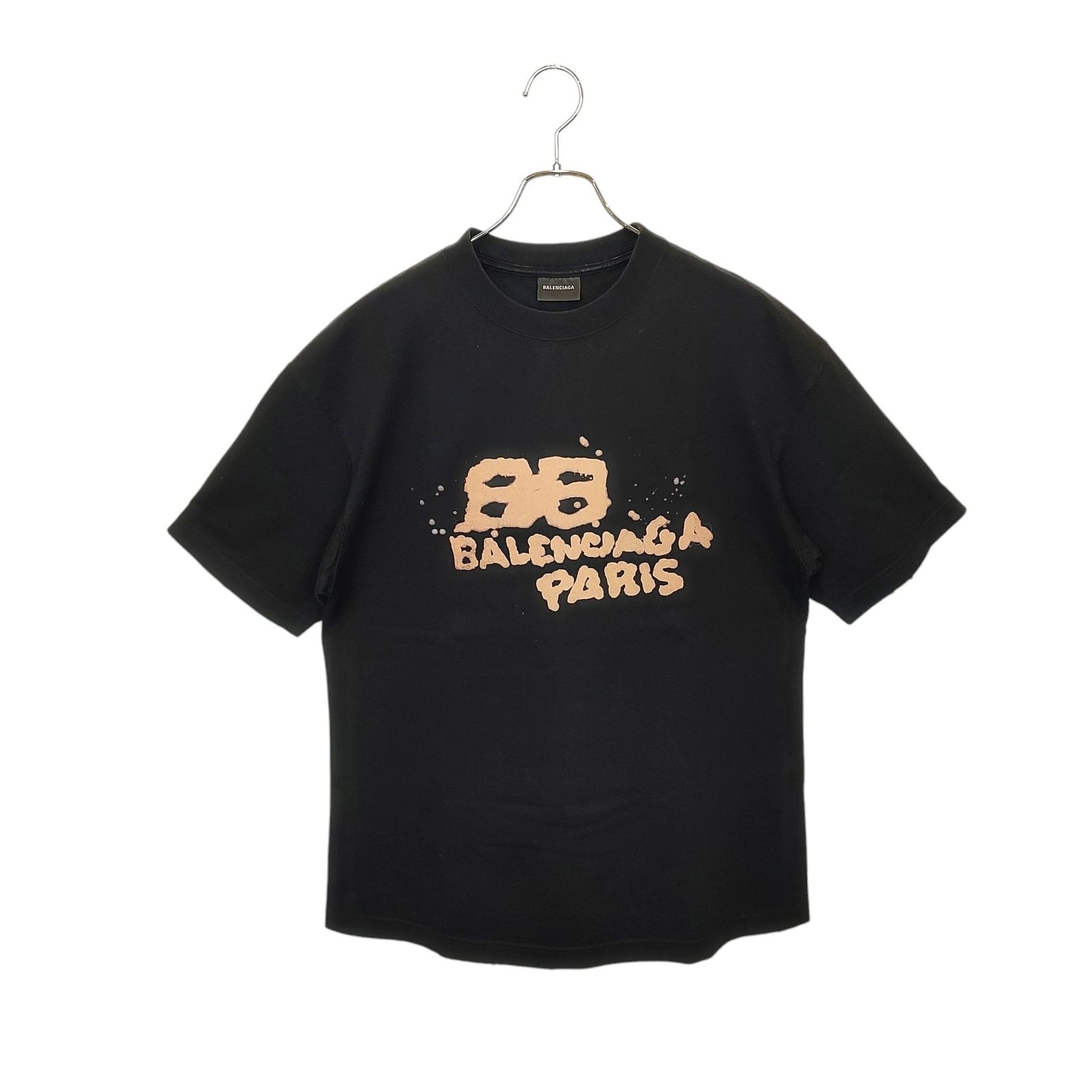 BALENCIAGA バレンシアガ 23SS Hand Drawn BB Icon 半袖 Tシャツ 
