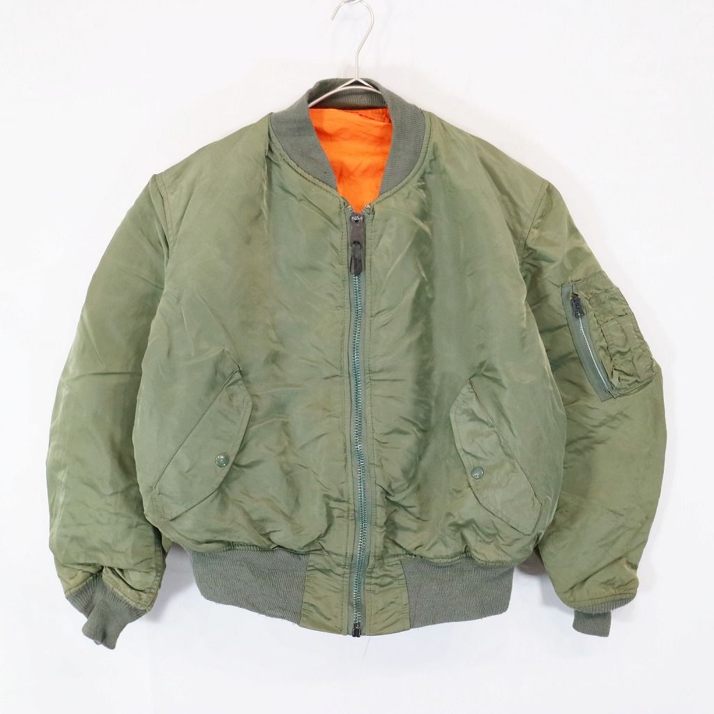 SALE/ 90年代 USA製 ALPHA INDUSTRIES アルファ インダストリーズ MA-1