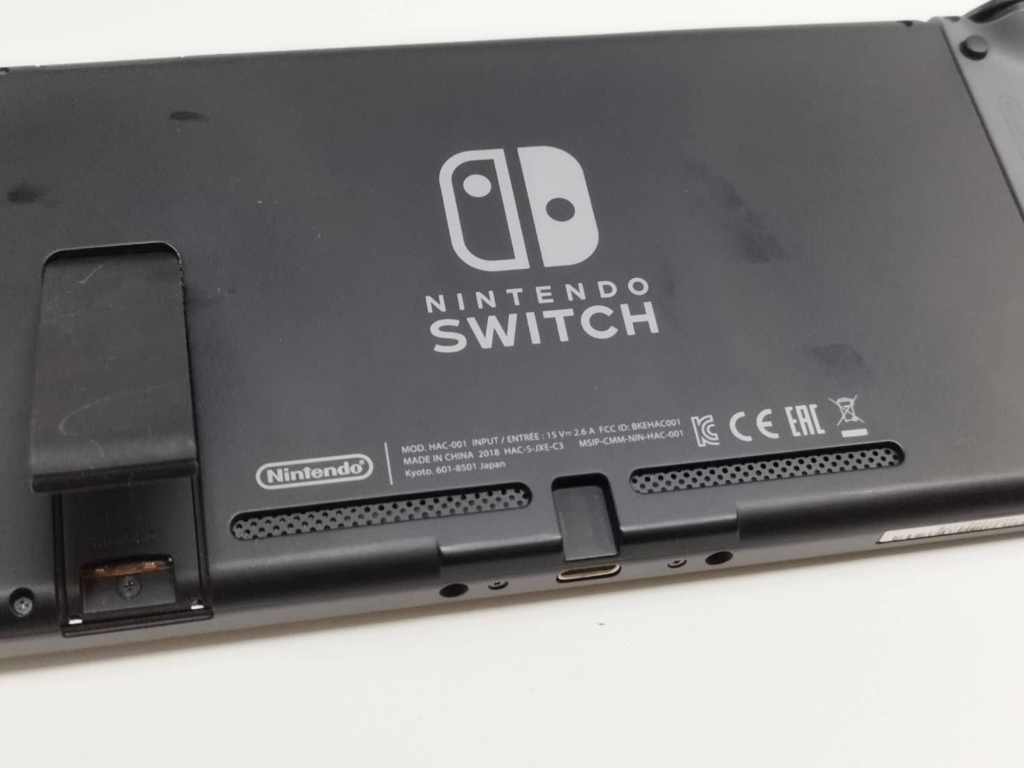 ジャンク】Nintendo Switch 本体 HAC-001 (2018年製)