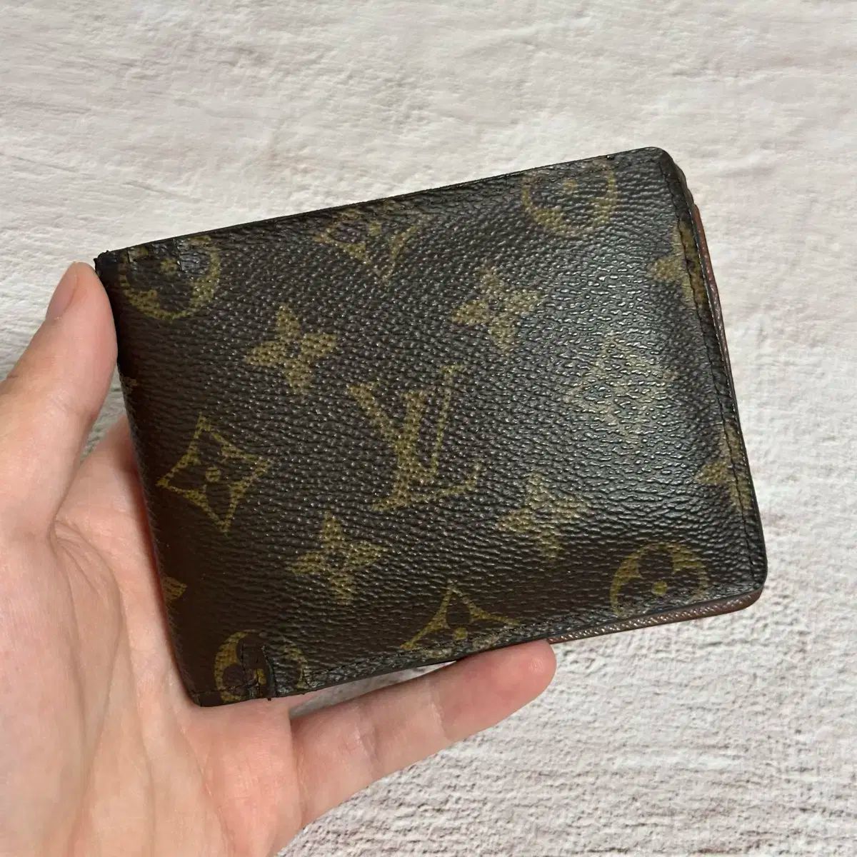 OS Louis Vuitton ルイヴィトン モノグラム ミュルティプリ ウォレット 二つ折り財布