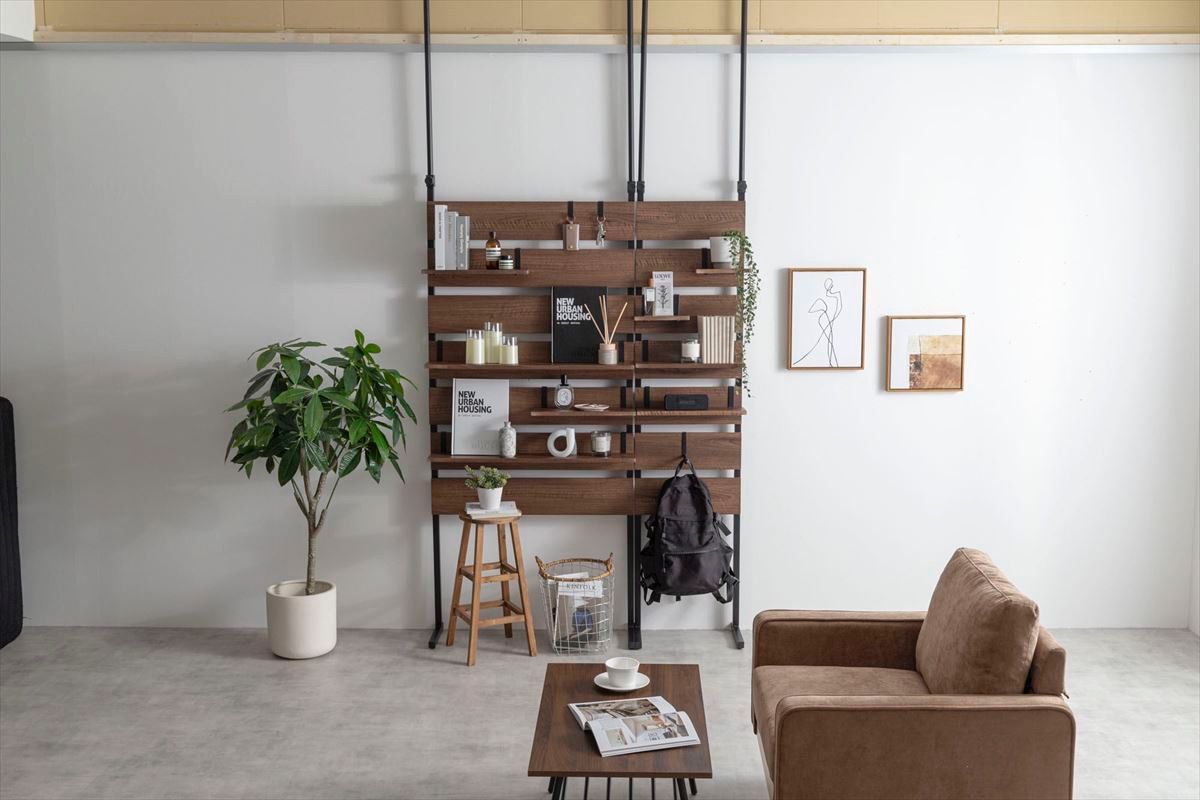 送料無料】【幅80cm】Seina 突っ張りウォールラック 注文