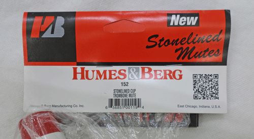 ニューストンライン トロンボーン用 カップミュート152 カップ7½ -8½ 超