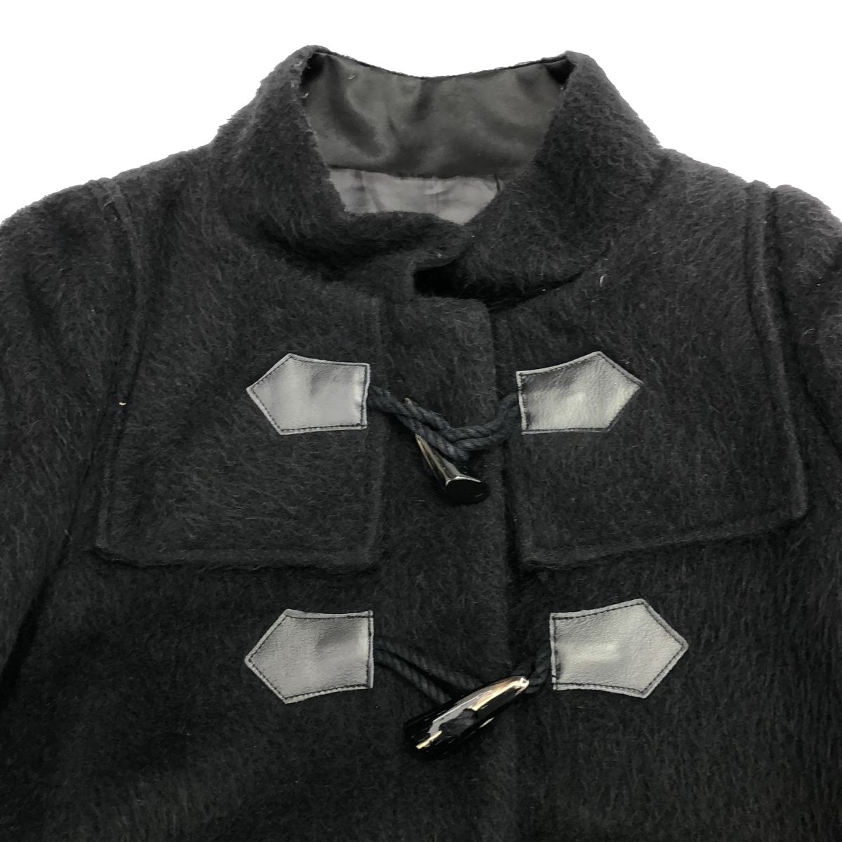 sacaiサカイ　ダッフルコート　アルパカ混　ブラック 24aw sacai サカイ Pコート ダッフルコート カーキ - メルカリ