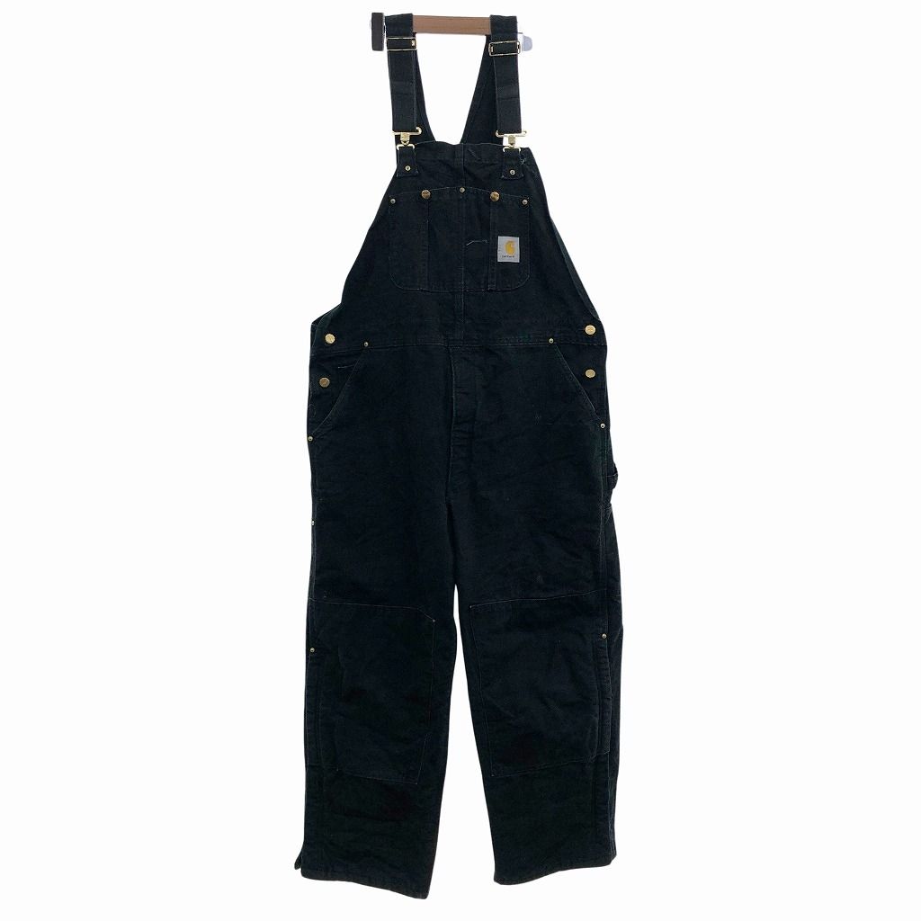 USA製 Carhartt カーハート ダック地 ダブルニ― オーバーオール 大きい