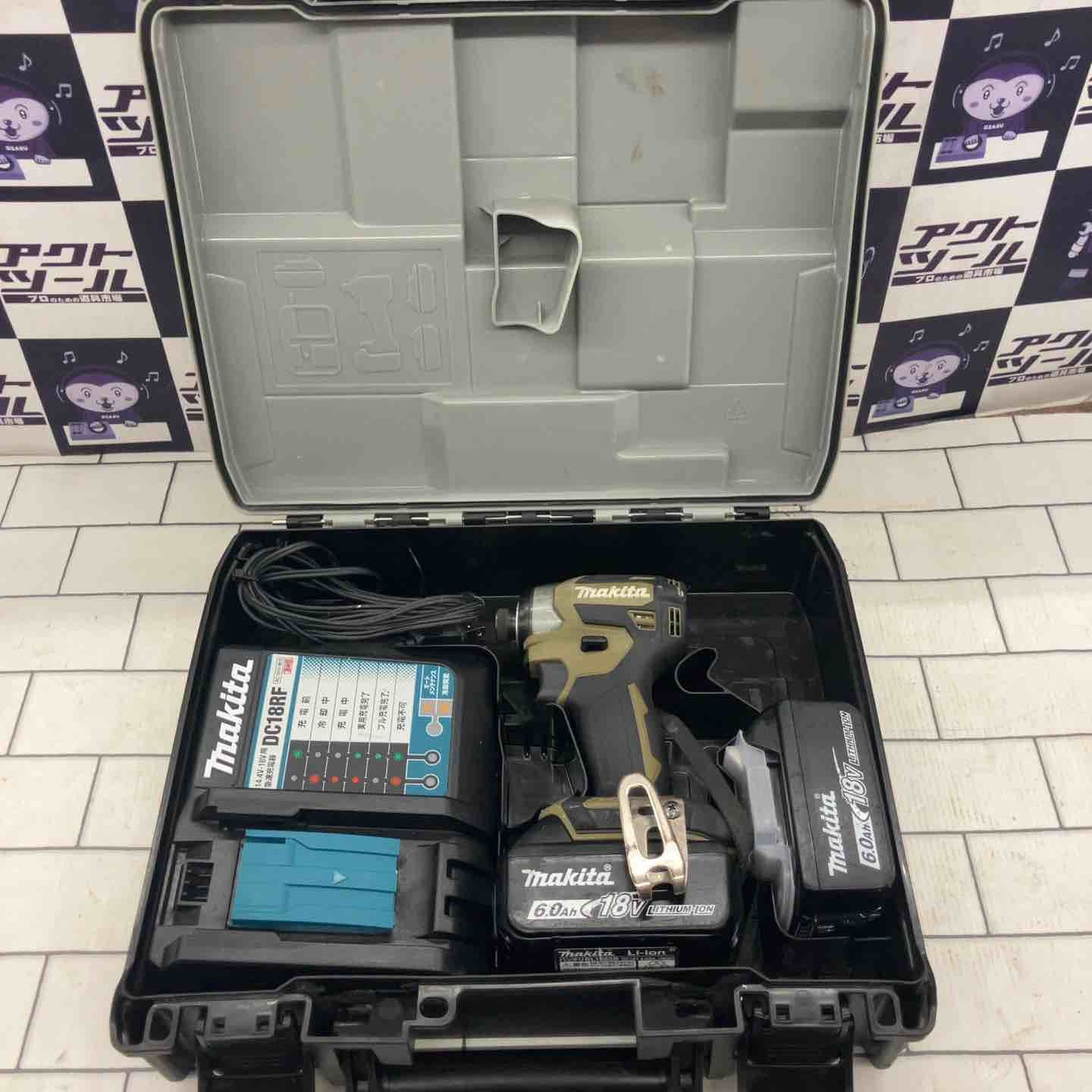 Makita 18V コードレスインパクトドライバー TD173DRGXO マキタ TD173DRGXO (オリーブ) 注意 バッテリー1本仕様 18V