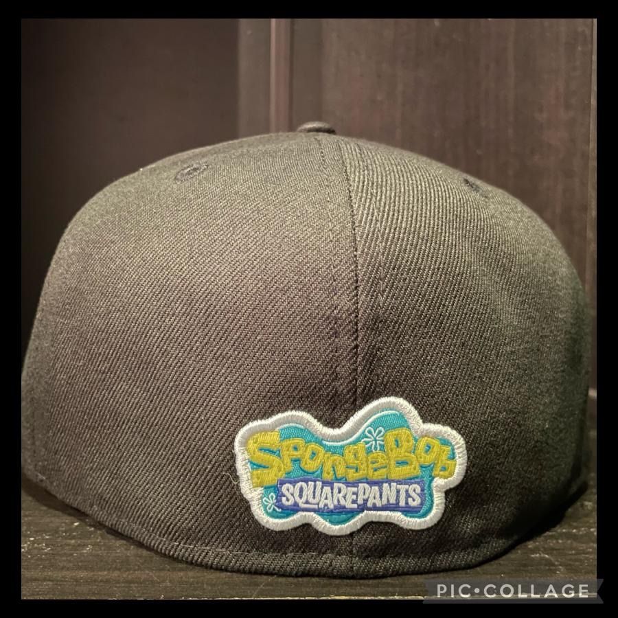 NEW ERA 59FIFTY スポンジ・ボブ SPONGEBOB ブラック 7 1/2 - メルカリ
