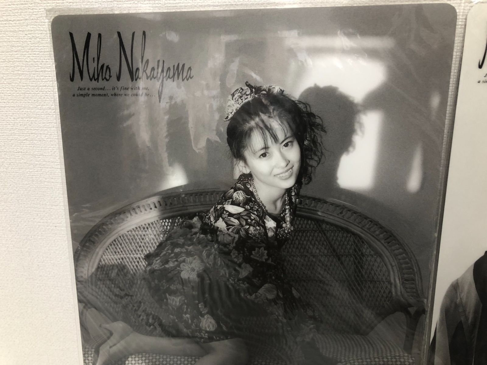 中山美穂 下敷き グッズ 2点 - メルカリ