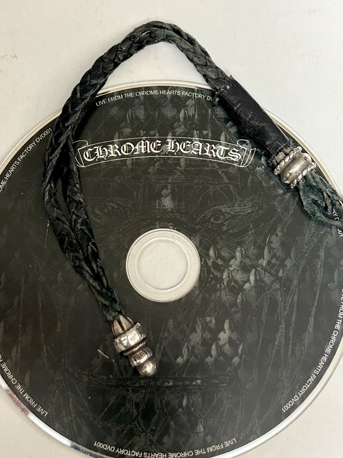 クロムハーツグロメットパーツ付レザーウォレット用ユーズドCANPANAボロチップ