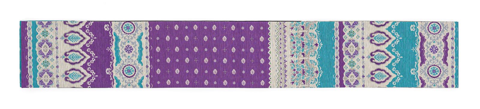 召しませ花 リバーシブル半幅帯 モロッカン