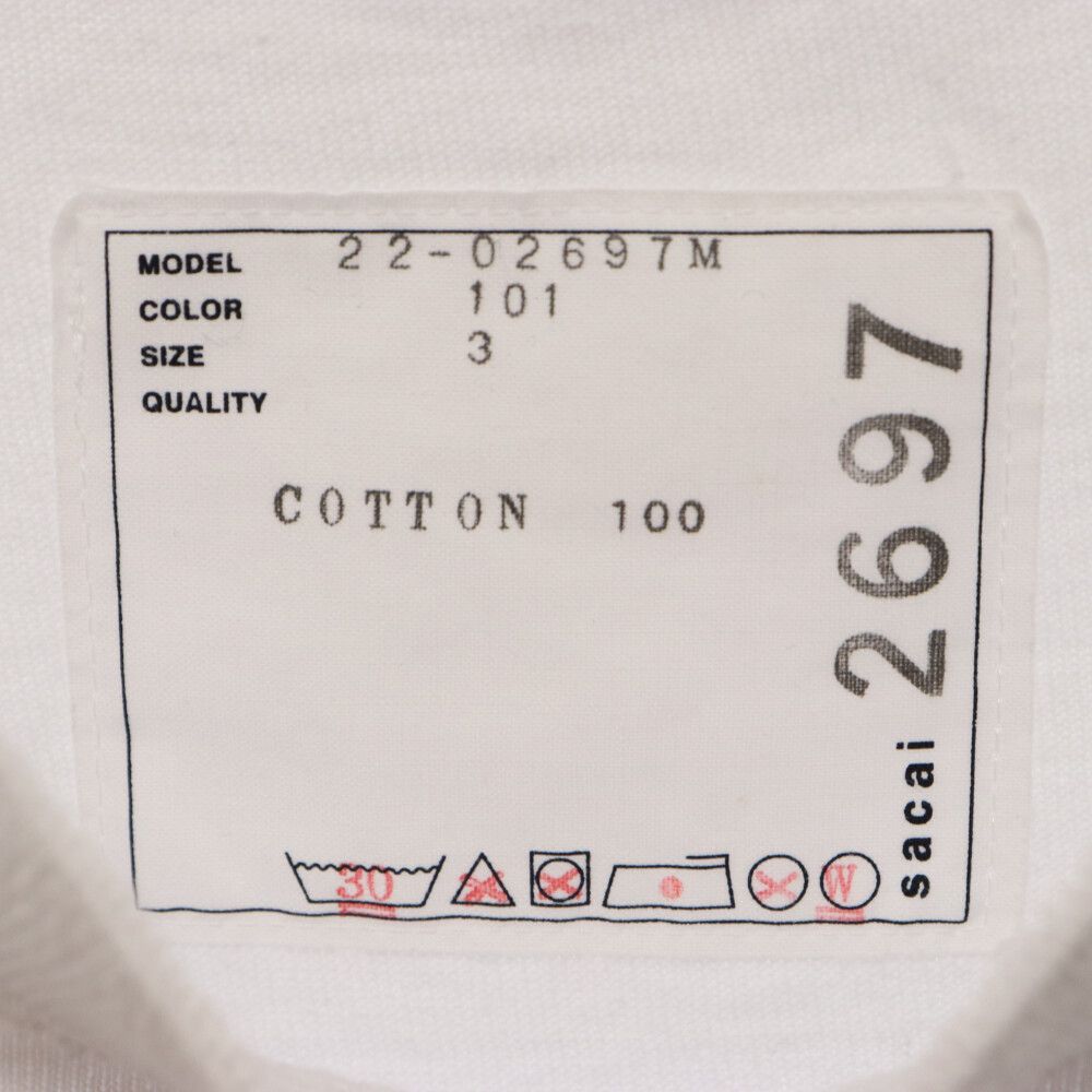 sacai 22-02697M ペイズリー Tシャツ 22ss sacai 22-02697M ペイズリー Tシャツ 22ss 楽天市場】Sacai