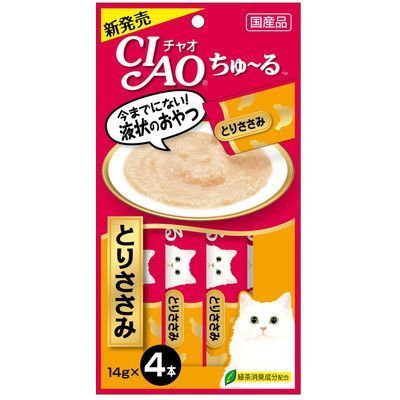 いなば CIAO ちゅーる とりささみ 14g×4本入り 1ケース48袋