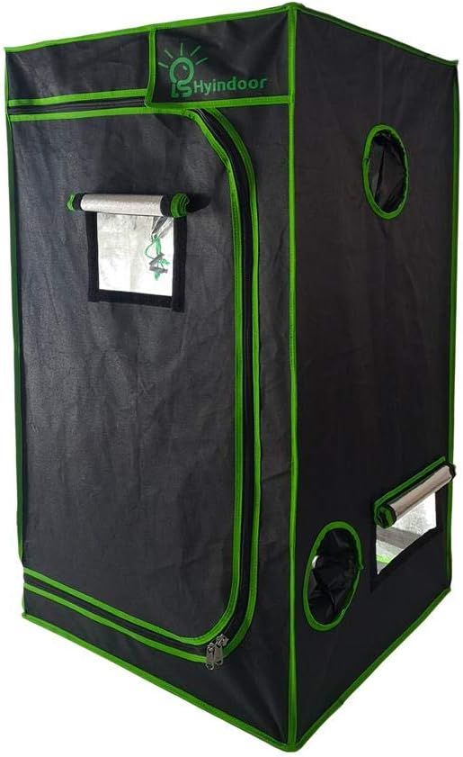 Hyindoor グロウテント 80×80×160cm 室内、水耕 Amazon.co.jp: Hyindoor 80*80*160cm 室内水耕栽培 植物育成