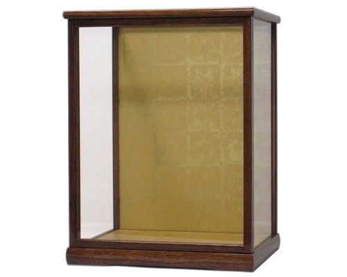 日本人形ケース 幅 間口29.5cm 奥行24cm 高さ40 cmケヤキ塗り