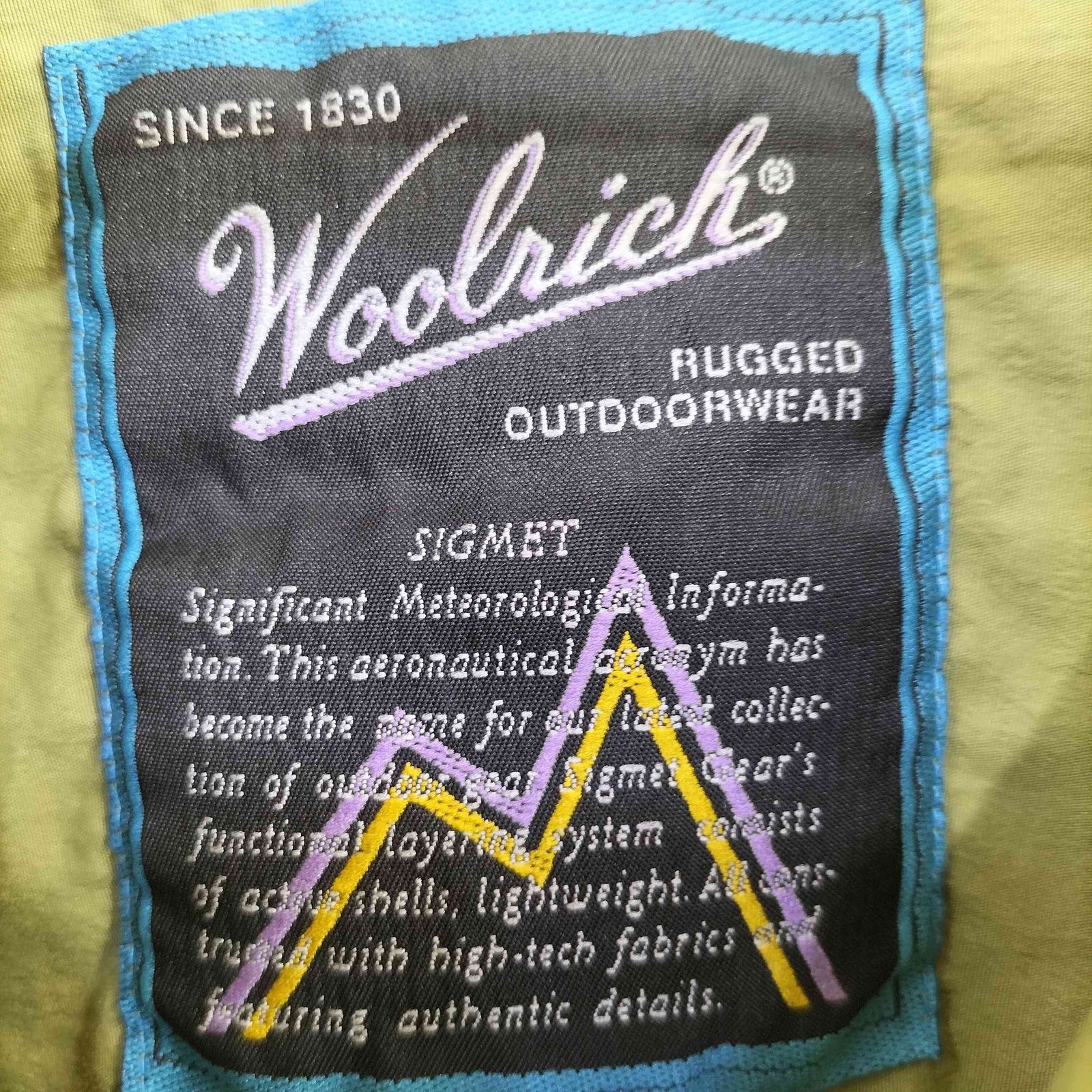 ウールリッチ WOOLRICH 90S アシックス期 アノラックパーカー メンズ