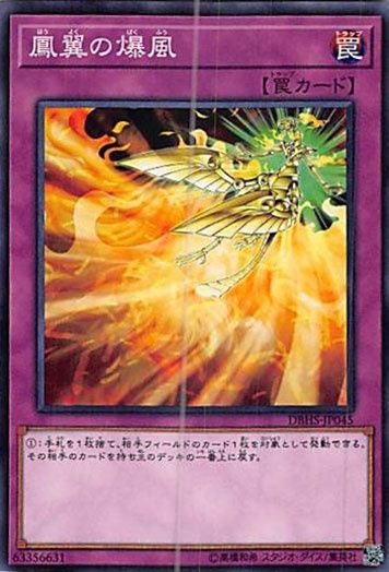 【ARS10】 遊戯王 鳳翼の爆風 旧アジアレリーフ 2025年最新】鳳翼の爆風 レリーフの人気アイテム - メルカリ