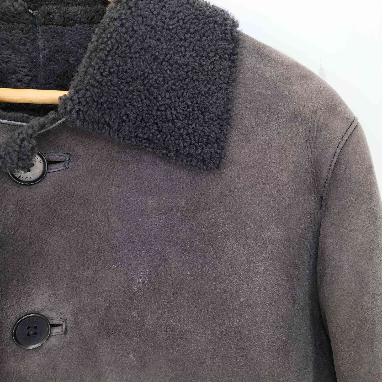 ジョゼフオム JOSEPH HOMME 羊革 ボア ムートンジャケット メンズ 46