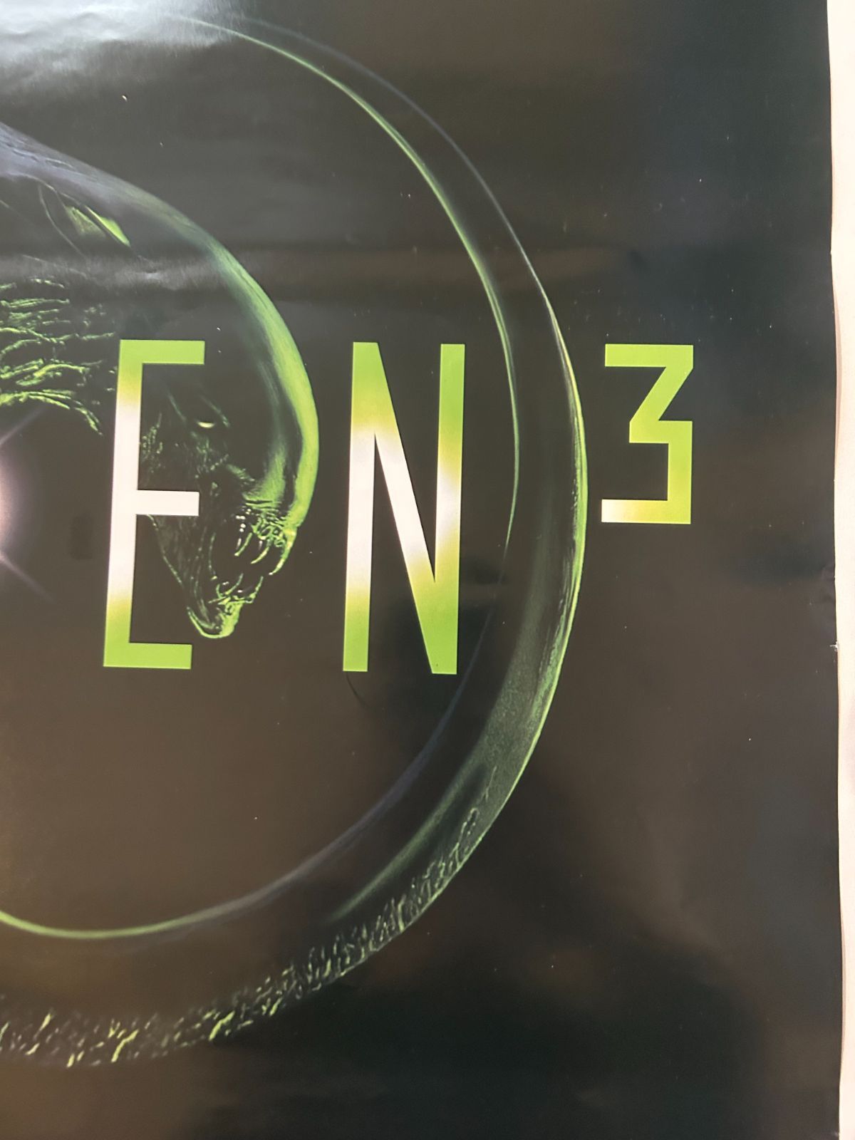 EARTHIAN III 　　　入手困難非売品ポスター エイリアン3 Alien3 / 1992年 劇場公開 プロモーション用