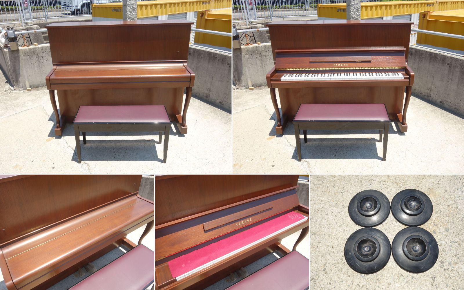 K ヤマハ ピアノ アップライト 88鍵盤 椅子 MC10WnC 30742