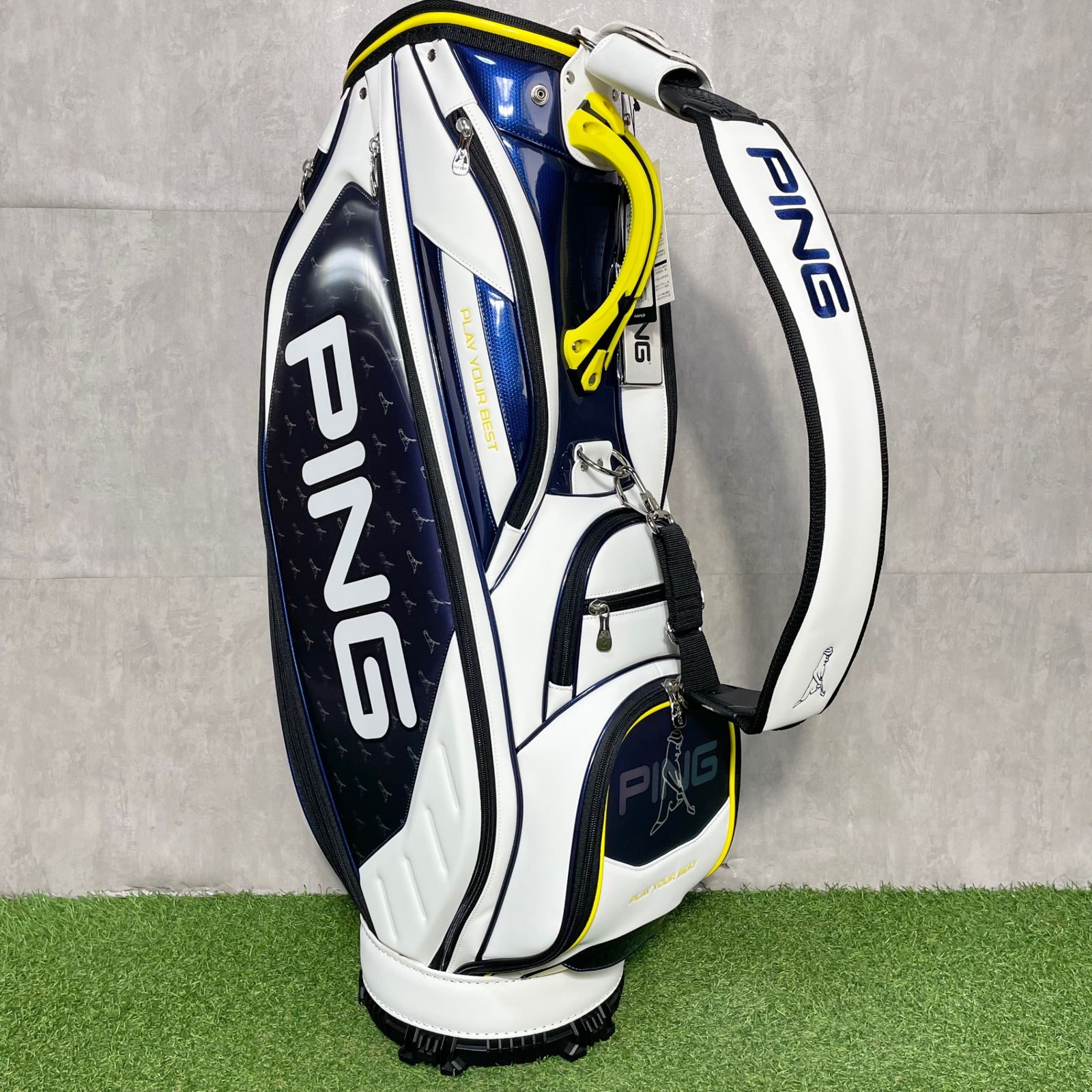 PING - 専用です　　　　　　　　　　　　PING キャディバッグ　ゴルフバッグ　中古 PING KARSTEN ピン キャディバッグ カーステンデザイン ゴルフ