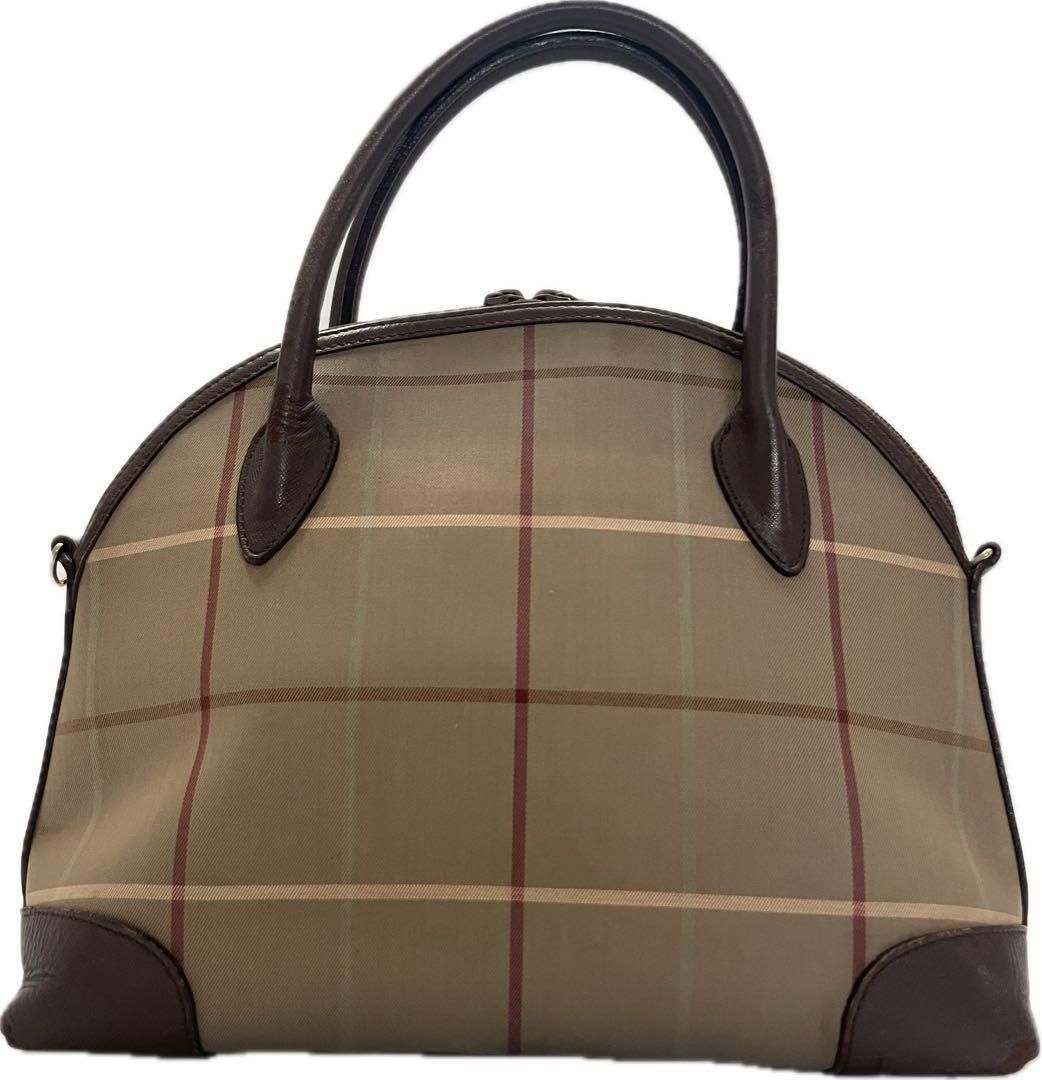 ✨美品✨BURBERRY トートバッグ ロゴ金具 カーキ レザー 大型 BURBERRY - バーバリー トートーバッグ ハンドバッグ 手提げ