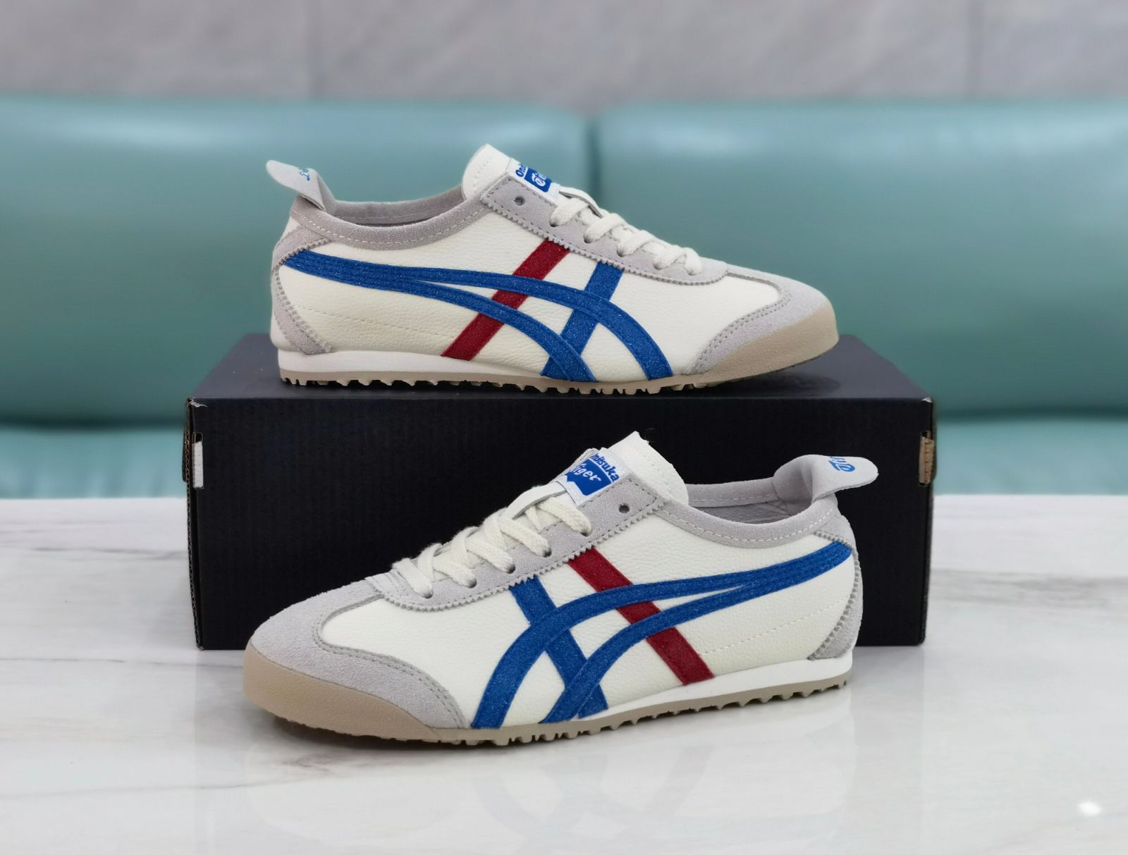 Onitsuka Tiger Mexico 66 White blue