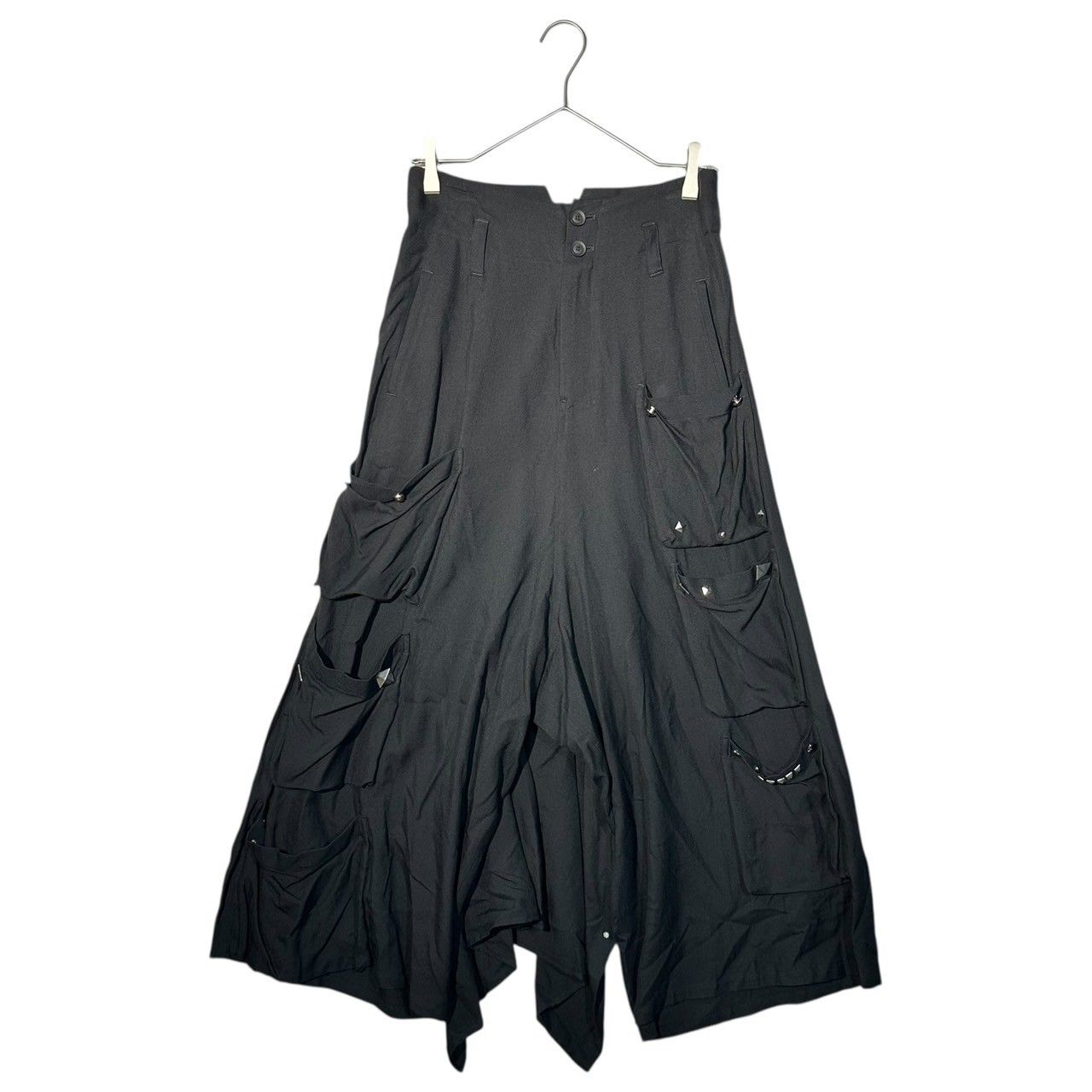 B Yohji Yamamoto　ヨウジヤマモト　スカート　2 　used ヨウジヤマモト プールオムYohji Yamamoto POUR HOMME 異素材