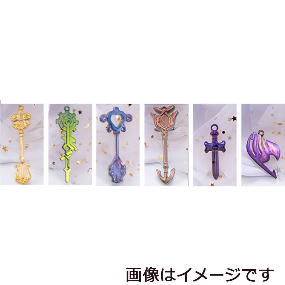 メルカリshops 552 シリコンモールド ゾディアックキー24種 黄道十二宮 12星座 特1