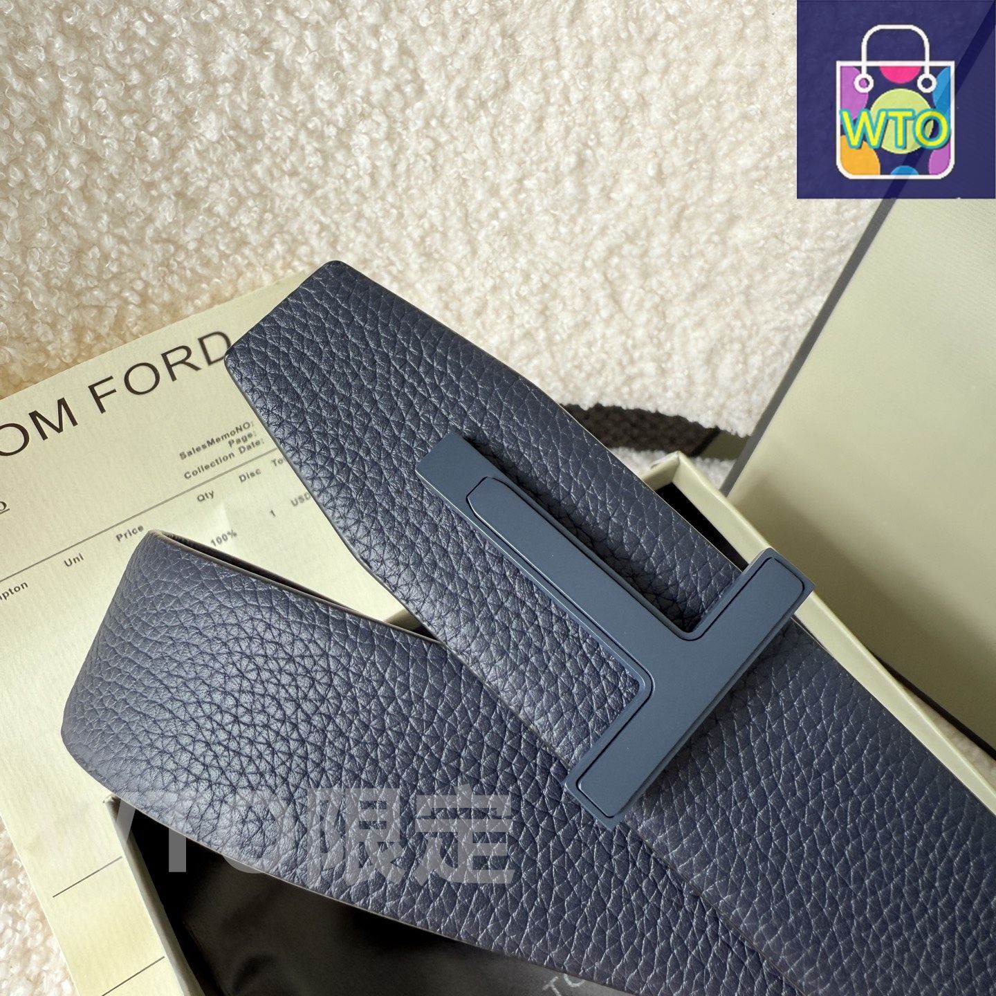 TOM FORD メンズ ウエストベルト06-1-IGW19 Tom Ford Leather bracelet