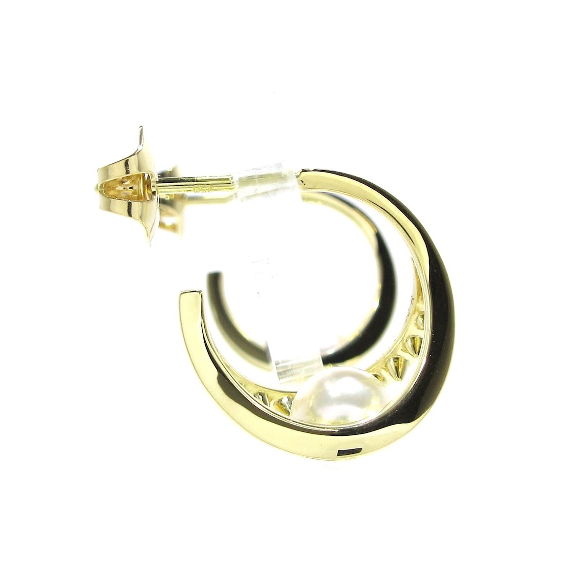 TASAKI 田崎真珠 パール ピアス 片耳 田崎真珠/TASAKI(タサキシンジュ) ピアス美品 デインジャー