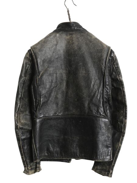 メンズ 60s KEHOE 逆ハ ビンテージ ライダース ジャケット レザー