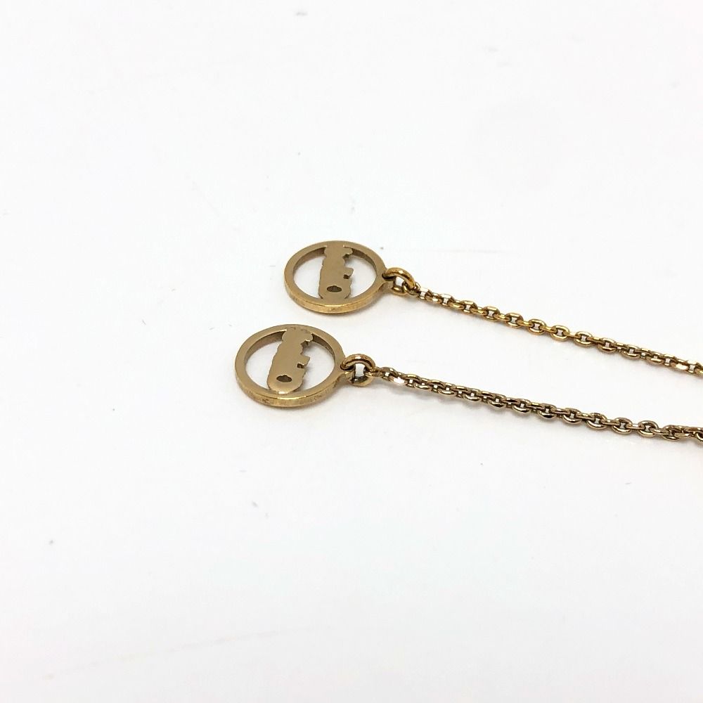 Chloe クロエ ピアス ロゴ チェーンピアス メタル - メルカリ