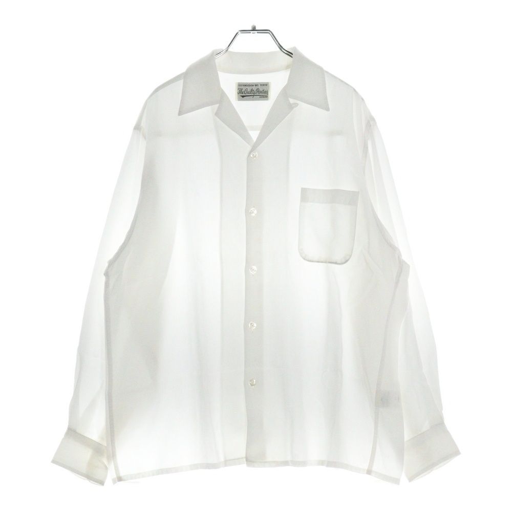 WACKO MARIA (ワコマリア) 50'S OPEN COLLAR SHIRT L/S オープン