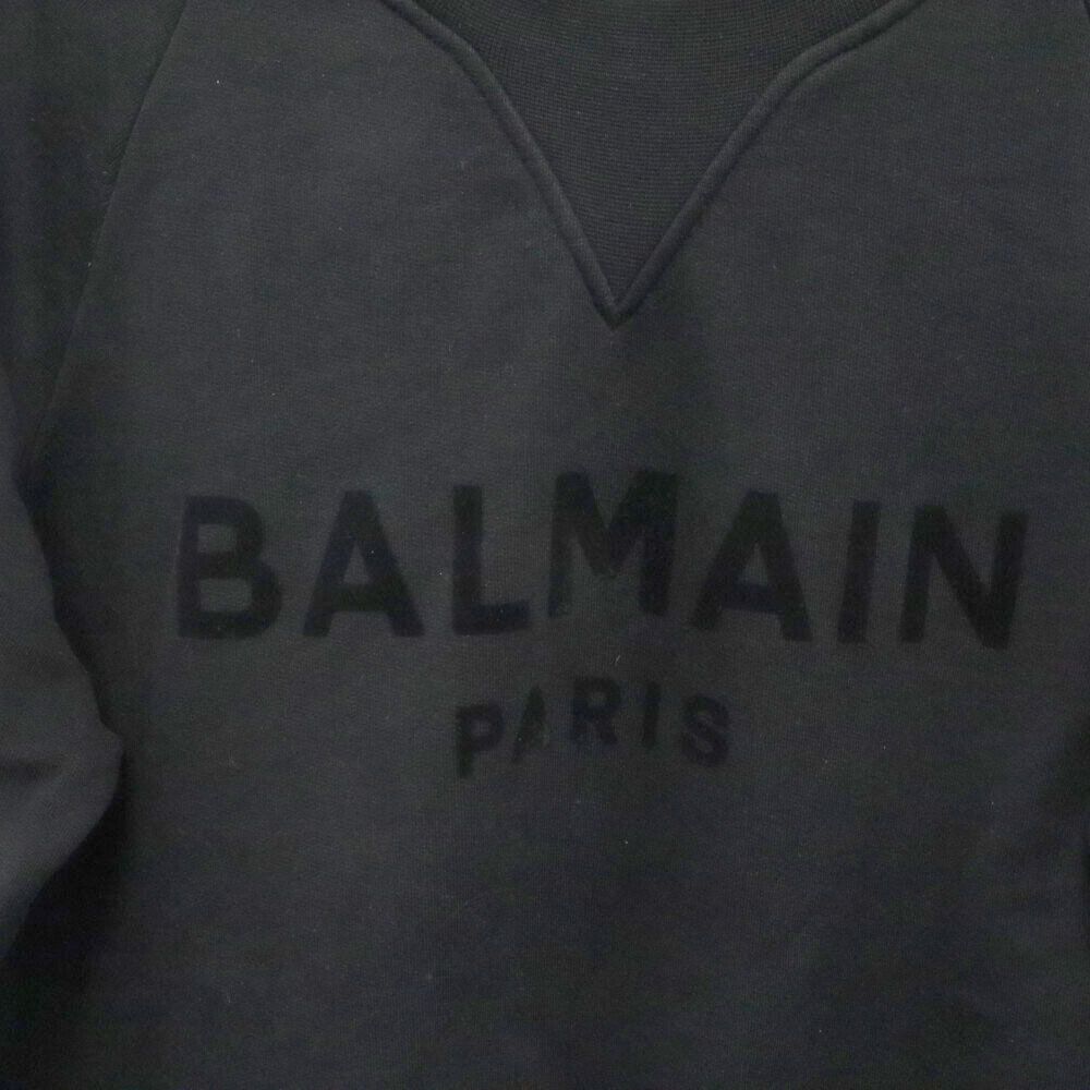 BALMAIN (バルマン) ラグランロングスリーブ スウェットトレーナー