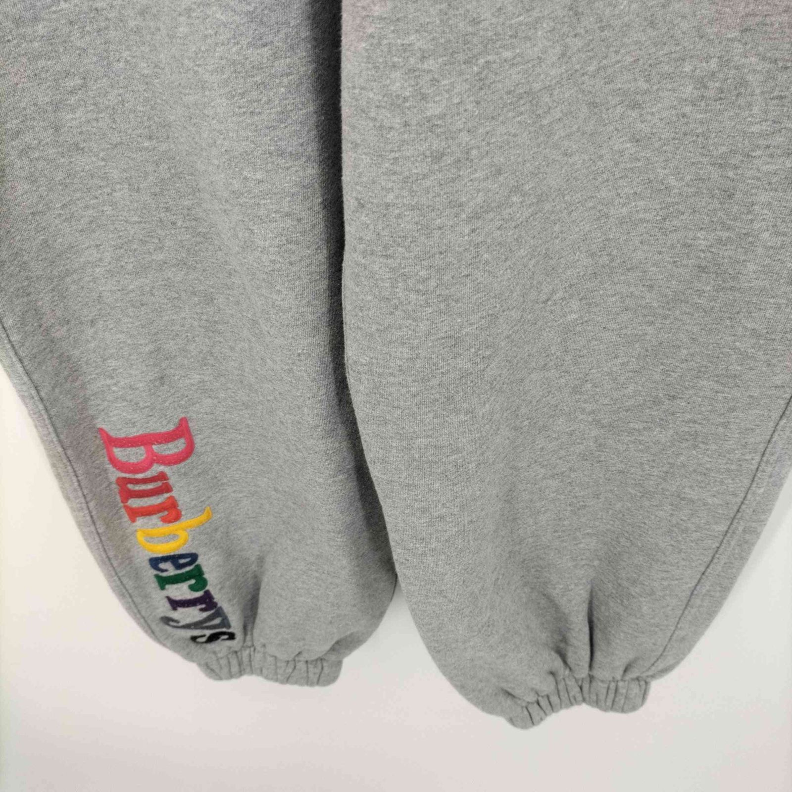 【美品】バーバリー　レインボー　スウェット　パンツ BURBERRY - 名作 BURBERRY レインボーロゴスウェット の通販 by
