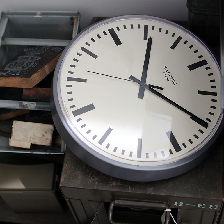 PACIFIC FURNITURE SERVICE パシフィックファニチャーサービス E.A. COMBS WALL CLOCK S BAR