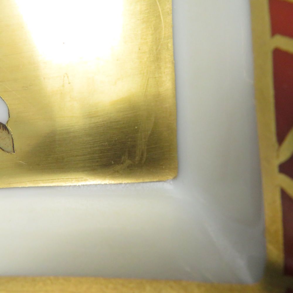 HERMES エルメス 武士乗馬図 アッシュトレイ 灰皿 侍 金彩 小物入れ トレー SC9070A3 NEXPOTALLINN_EU