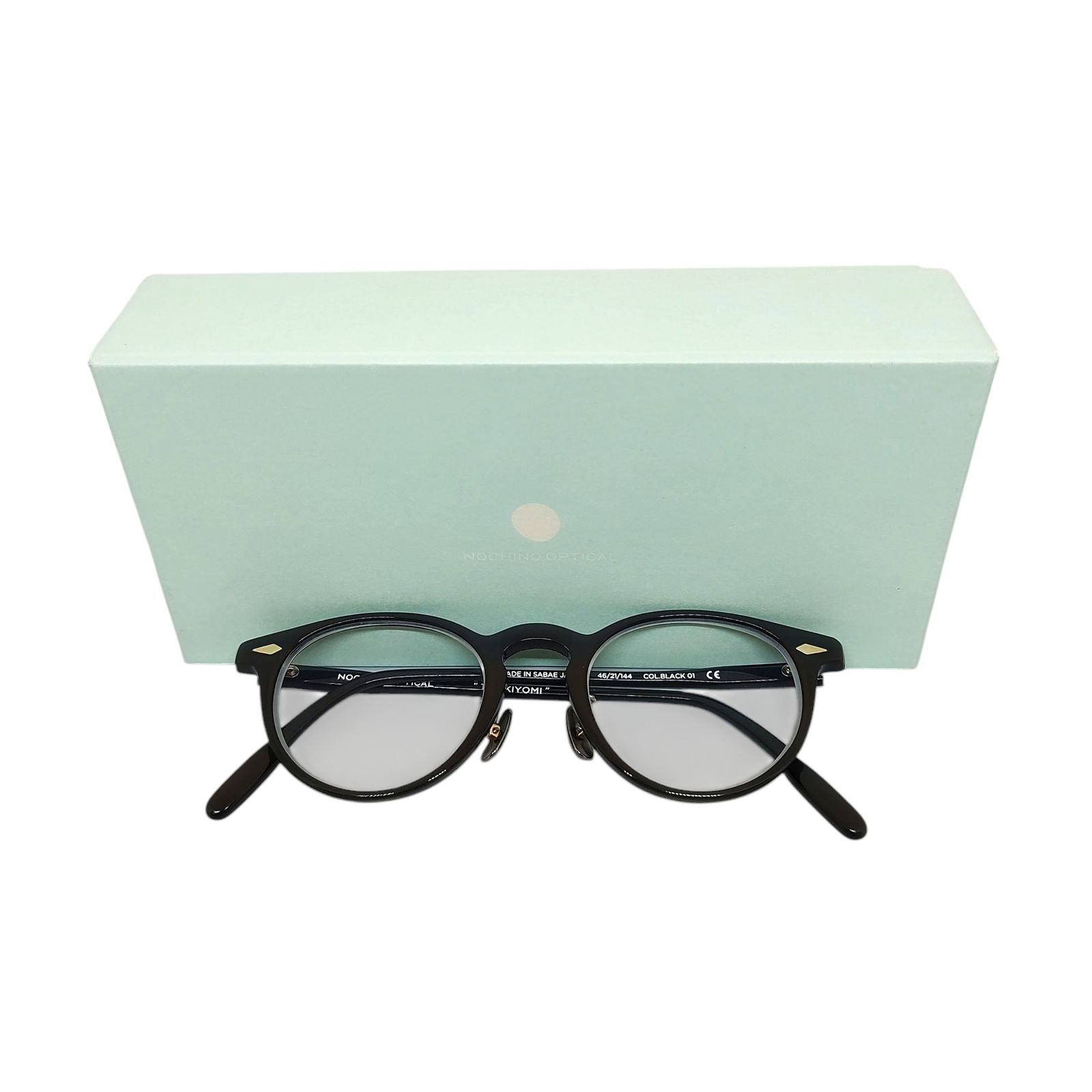 NOCHINO OPTICAL ノチノオプティカル TSUKIYOMI メガネ（度あり） 46  