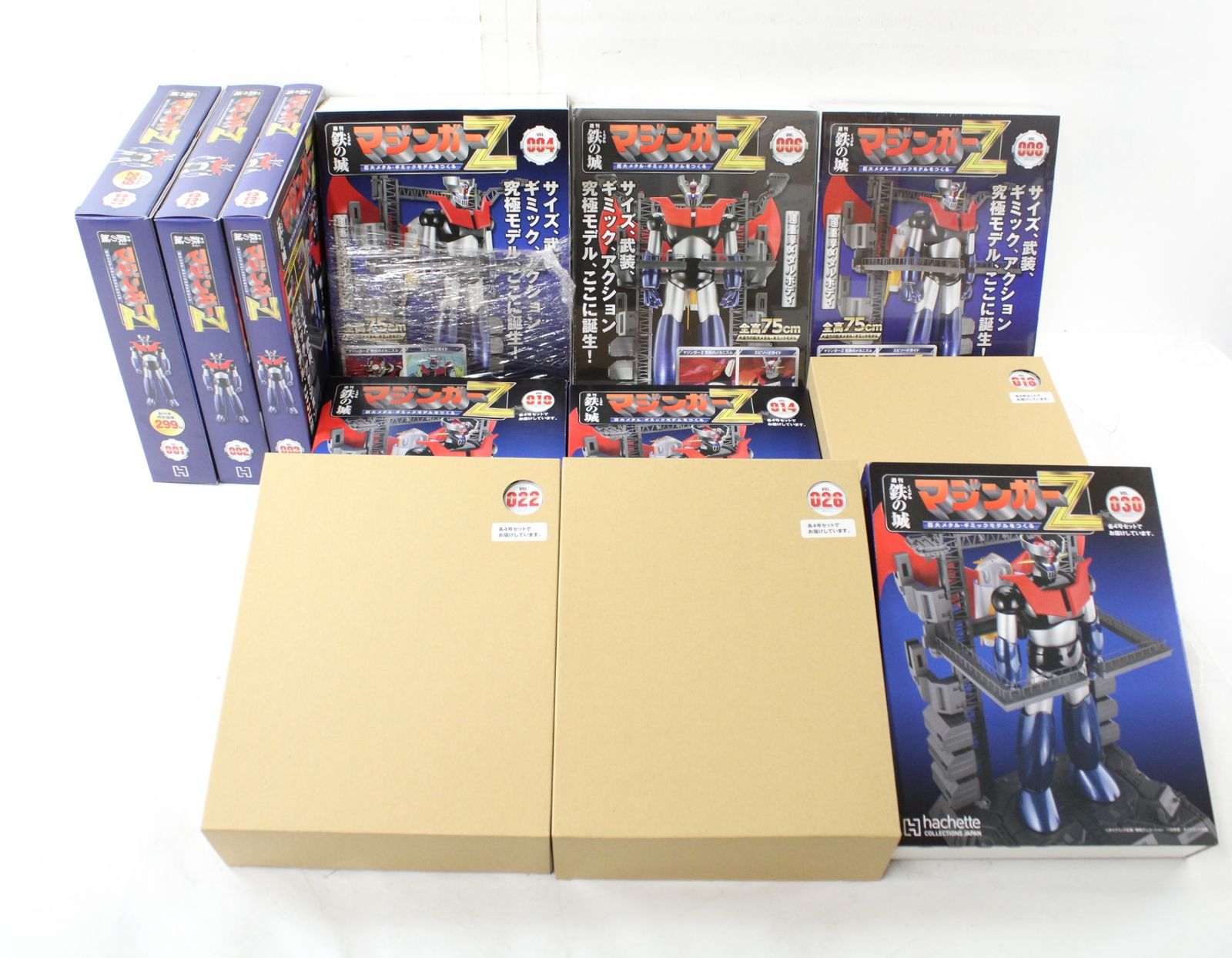 未組立 アシェット マジンガーZ 巨大メタルギミックモデル グレートマジンガー 1-109巻セット ギフトAB 模型 ホビー IT676UEM6EWO-D-B110-byebye