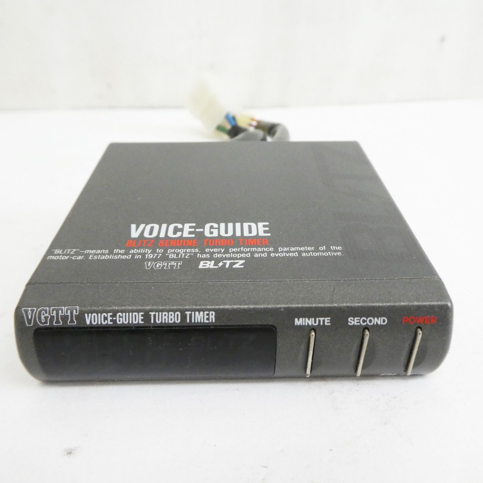 Q971【激安】BLITZ ターボタイマー VOICE-GUIDE 中古 現状 /5 - メルカリ