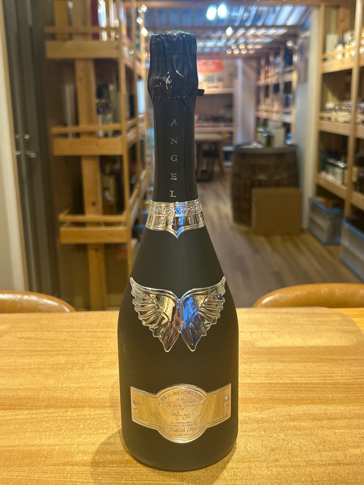 エンジェルブラック 未開栓 未開栓】ANGEL エンジェル シャンパン