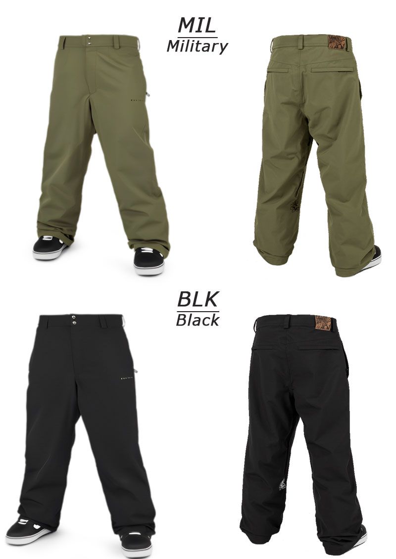 23-24 VOLCOM/ボルコム VLCMK×DUSTBOX pant メンズ レディース 防水パンツ スノーボードウェア スノーウェアー 2024 型落ち