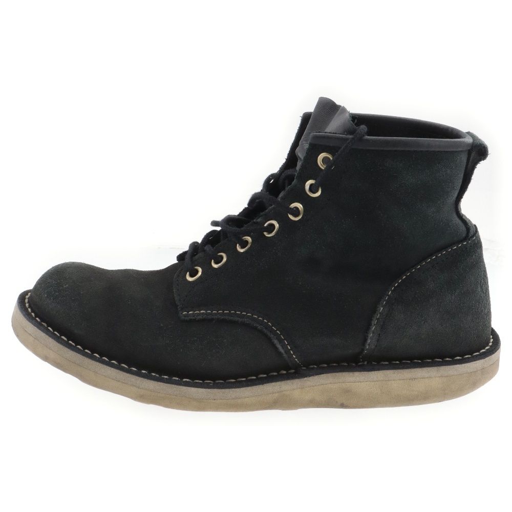 DANNER (ダナー) PAULINE 2 プレーントゥ レースアップ レザー ワークブーツ ブラック